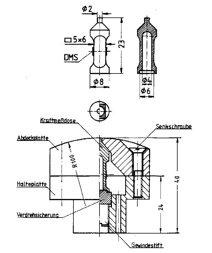 Load cell HCRM